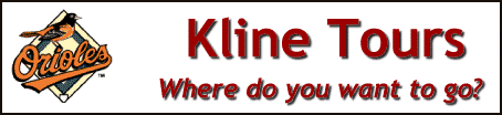 Kline Tours offers a large variety of bus trips.  Where do you want to go?